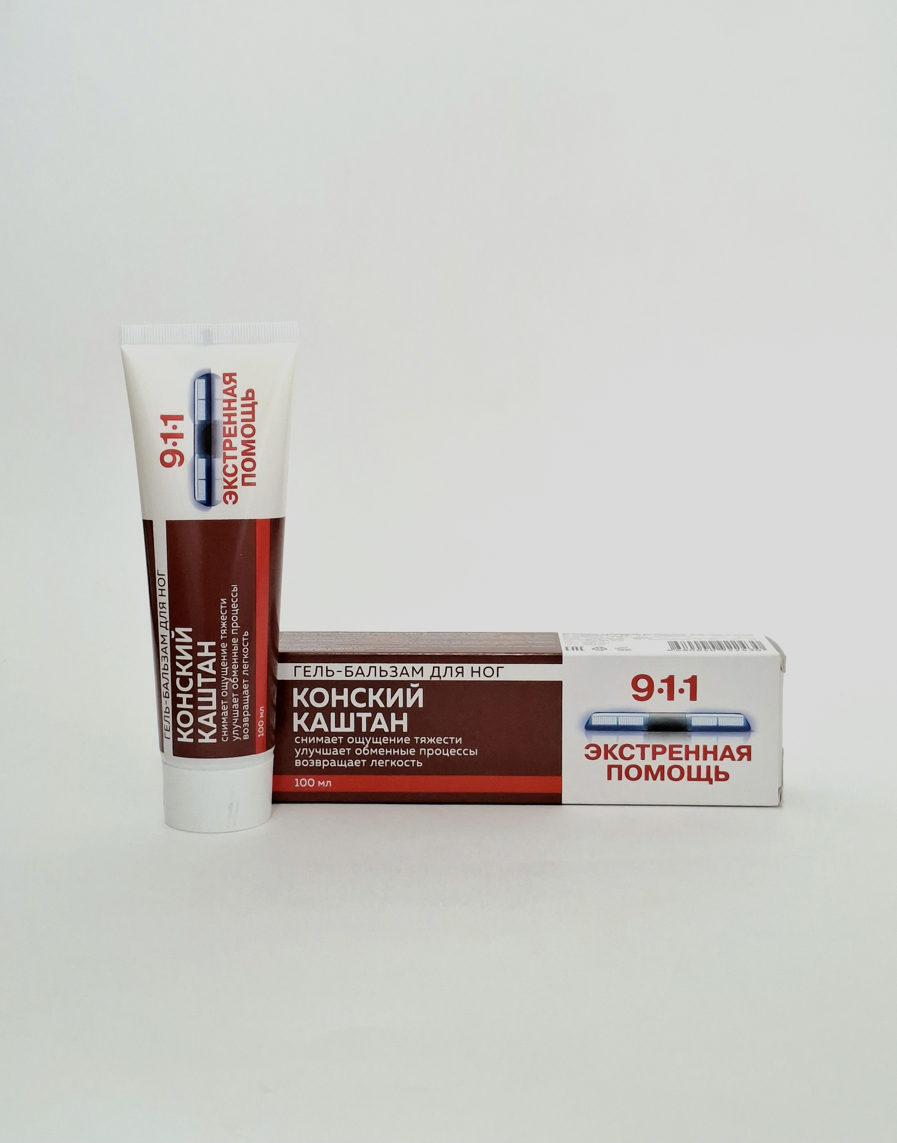 911 Konskiy kashtan gel-foot balm 100ml Mirrolla