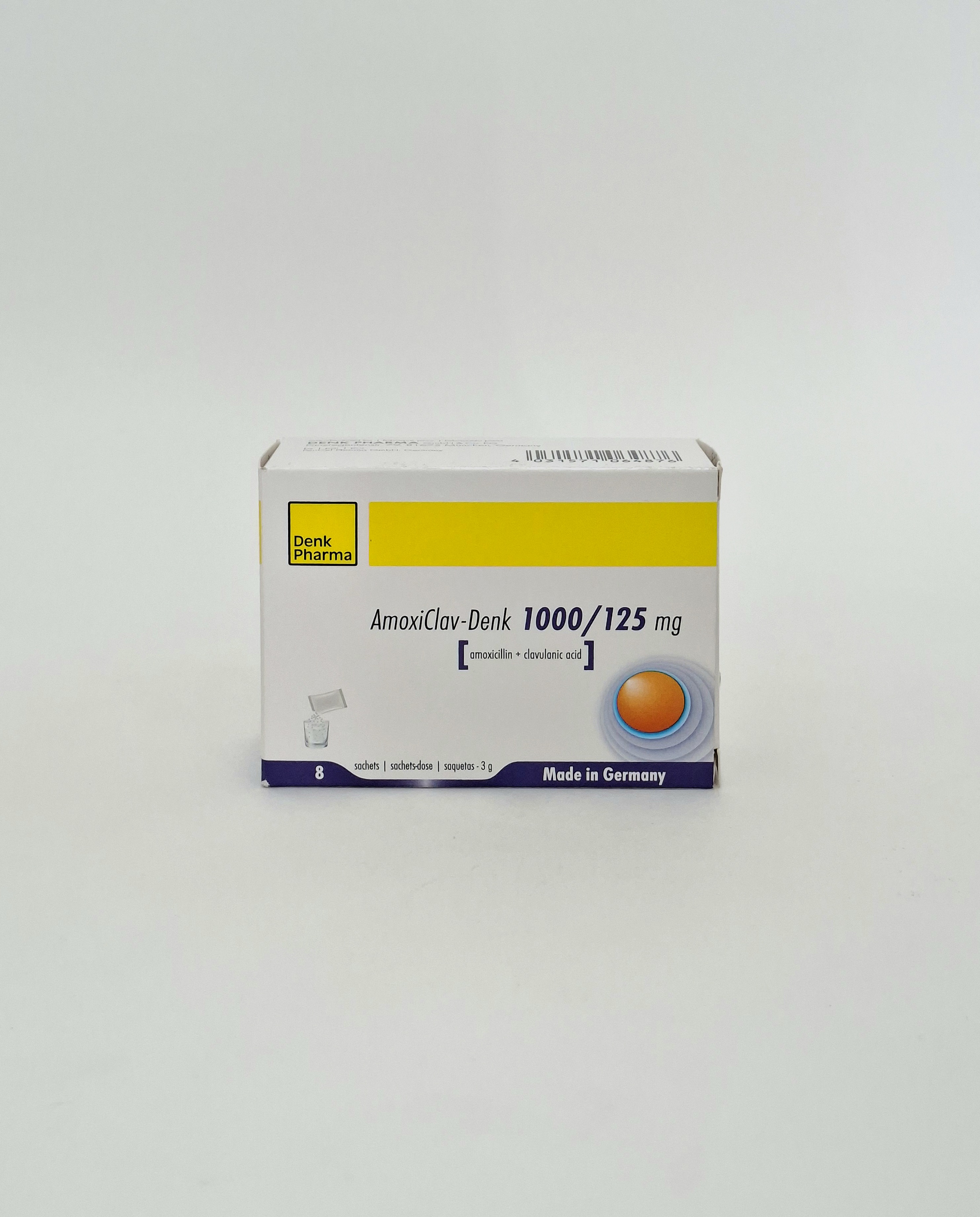 AmoxiClav-Denk 1000/125mg pack. x 8 Denk Pharma