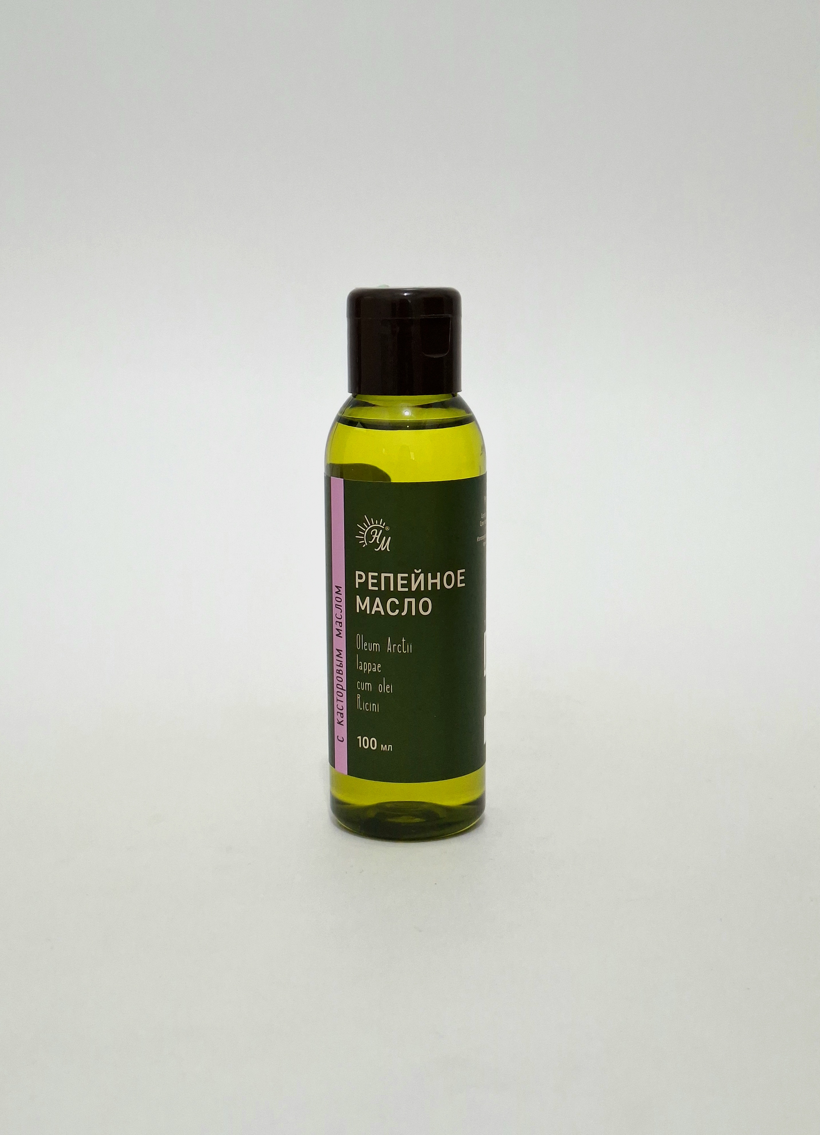 Burdock oil with kastorovym oil cosmetic 100ml NaturKosmMasla. Russia