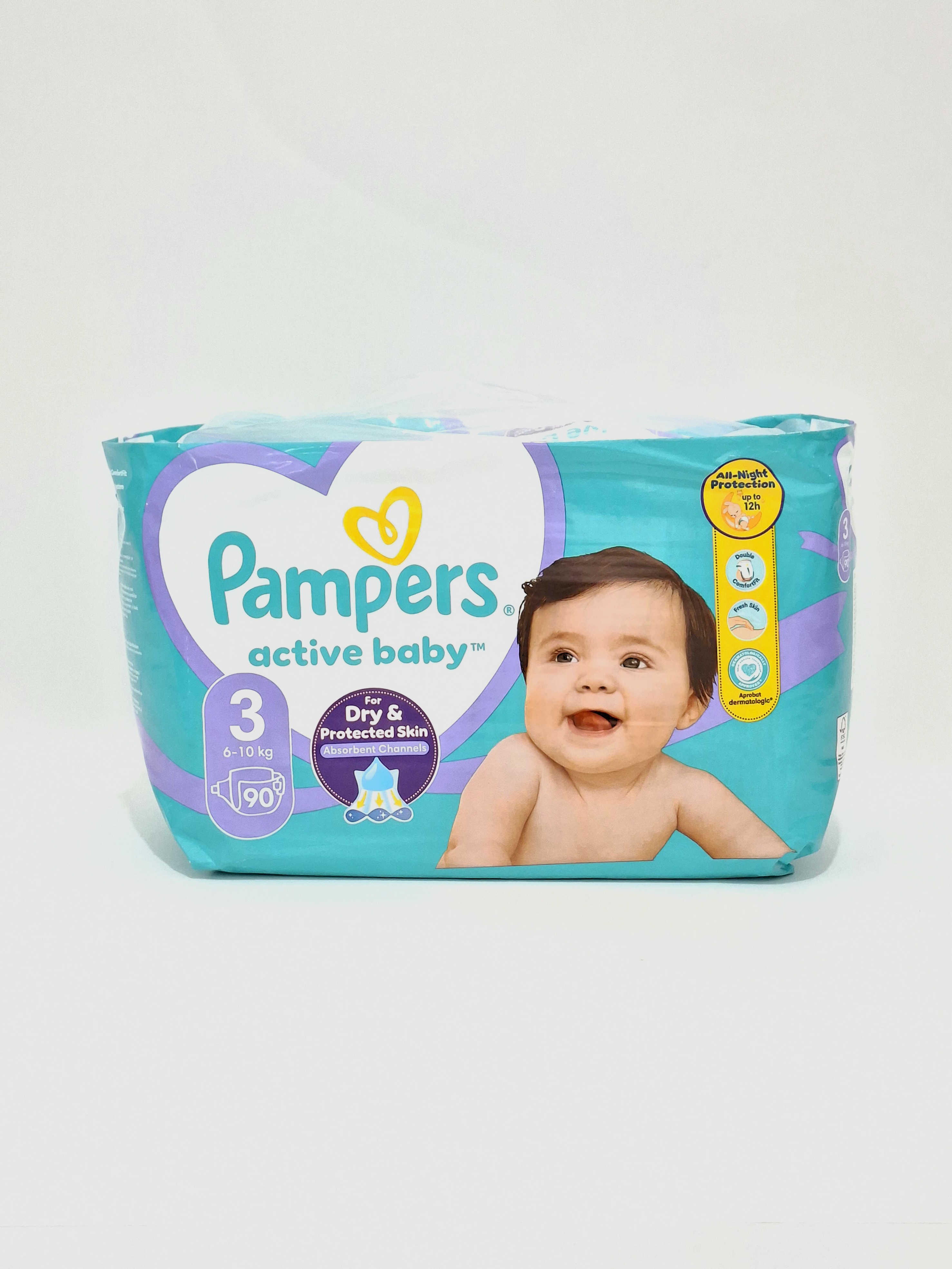 Pampers active Baby diapers. x 3 6-10kg x 90 Prokter&Gembl, Germany