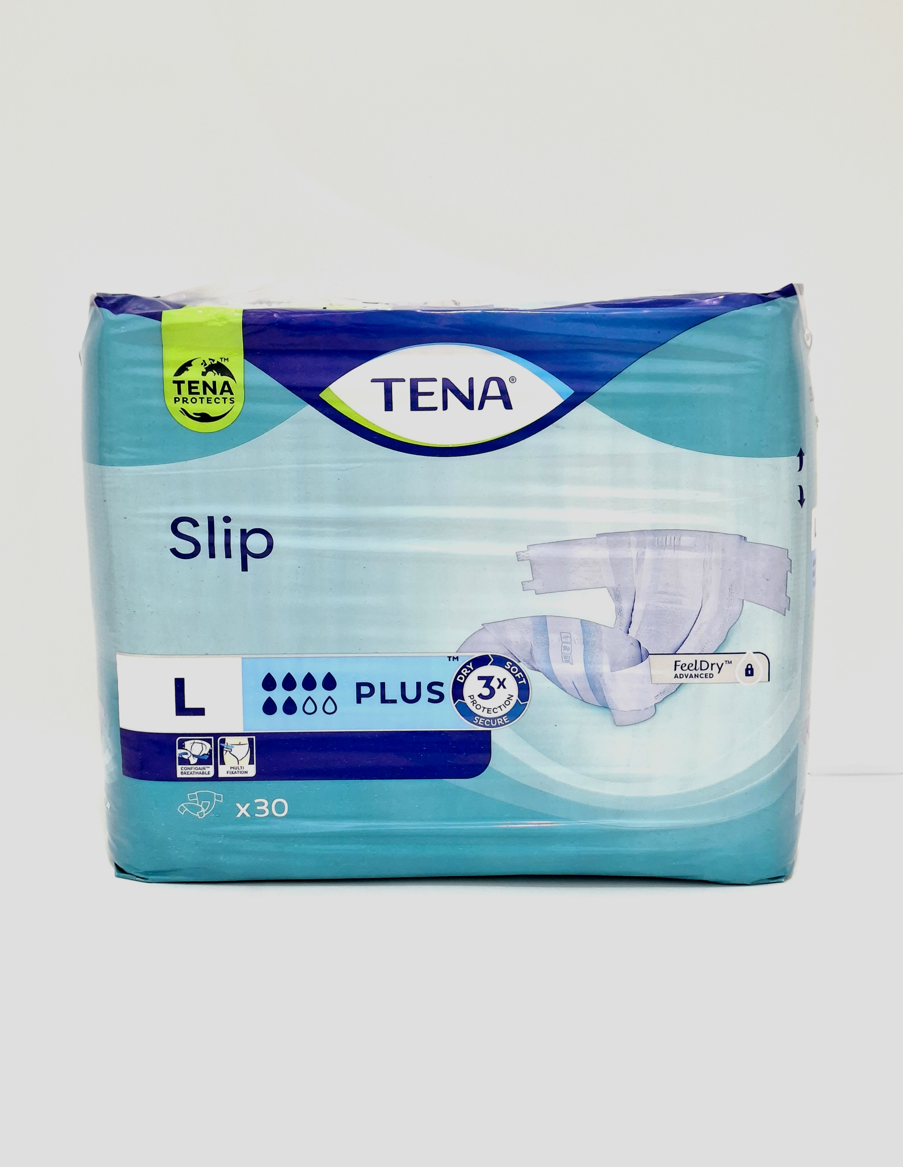 Тена подгузники Plus L (6 кап., 90-145см) x 30 код 710702 Либеро