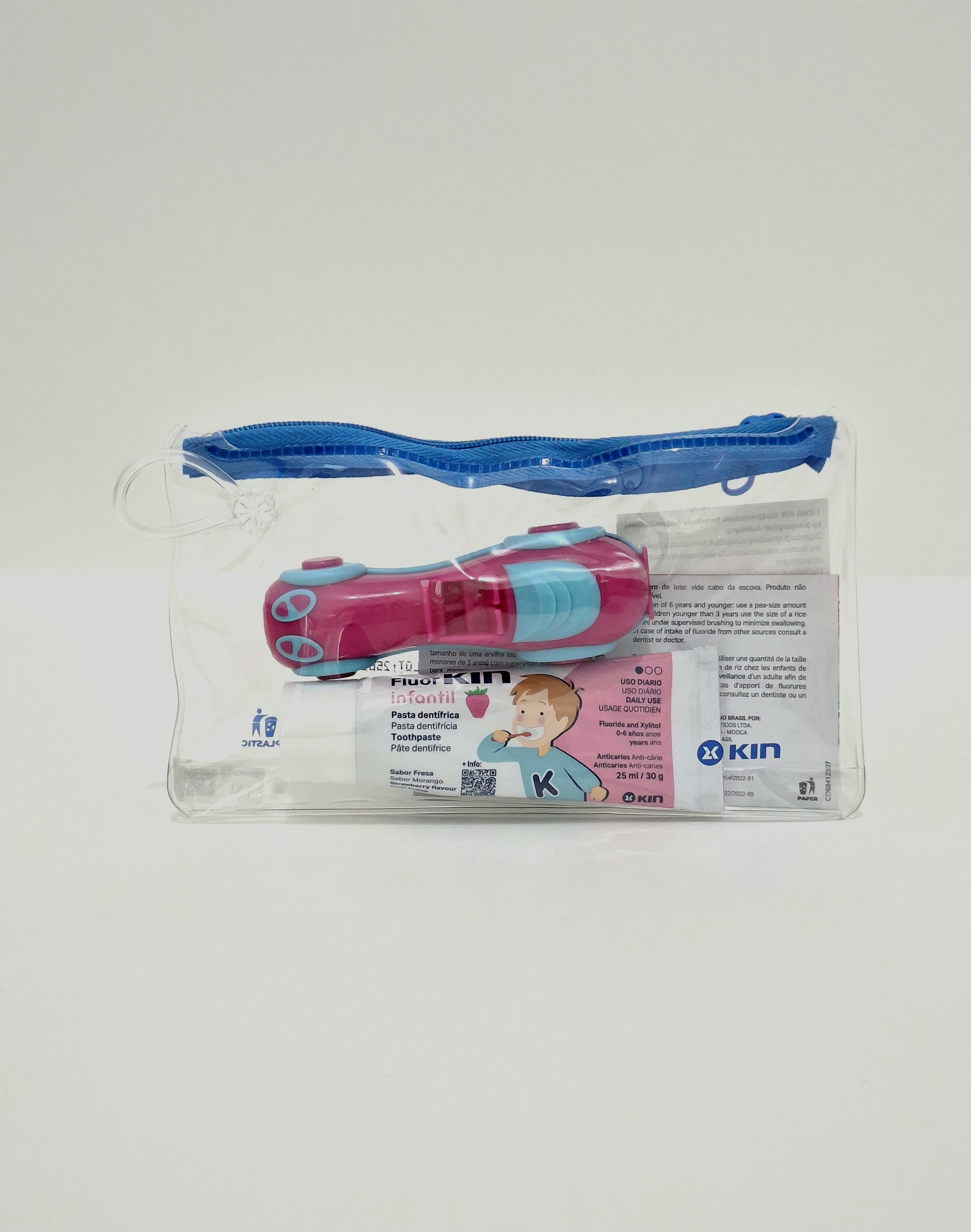Kin Trevel children's dorozhnyy set 0+ tooth brush+toothpaste 25ml Mashina 14060 Kin, Spain