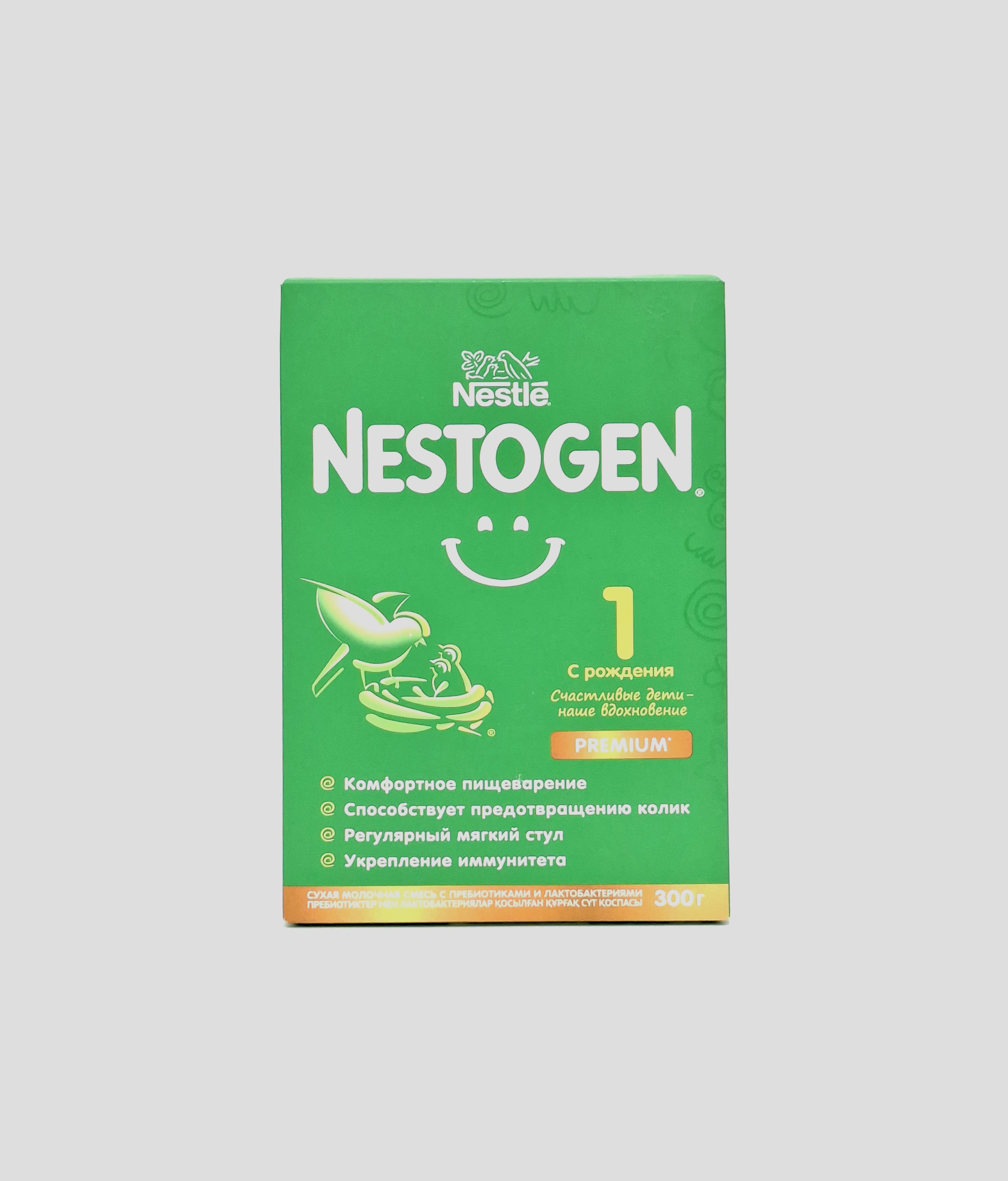 Nestozhen 1 premium milk formula from birth with prebiotics 300g Nestle