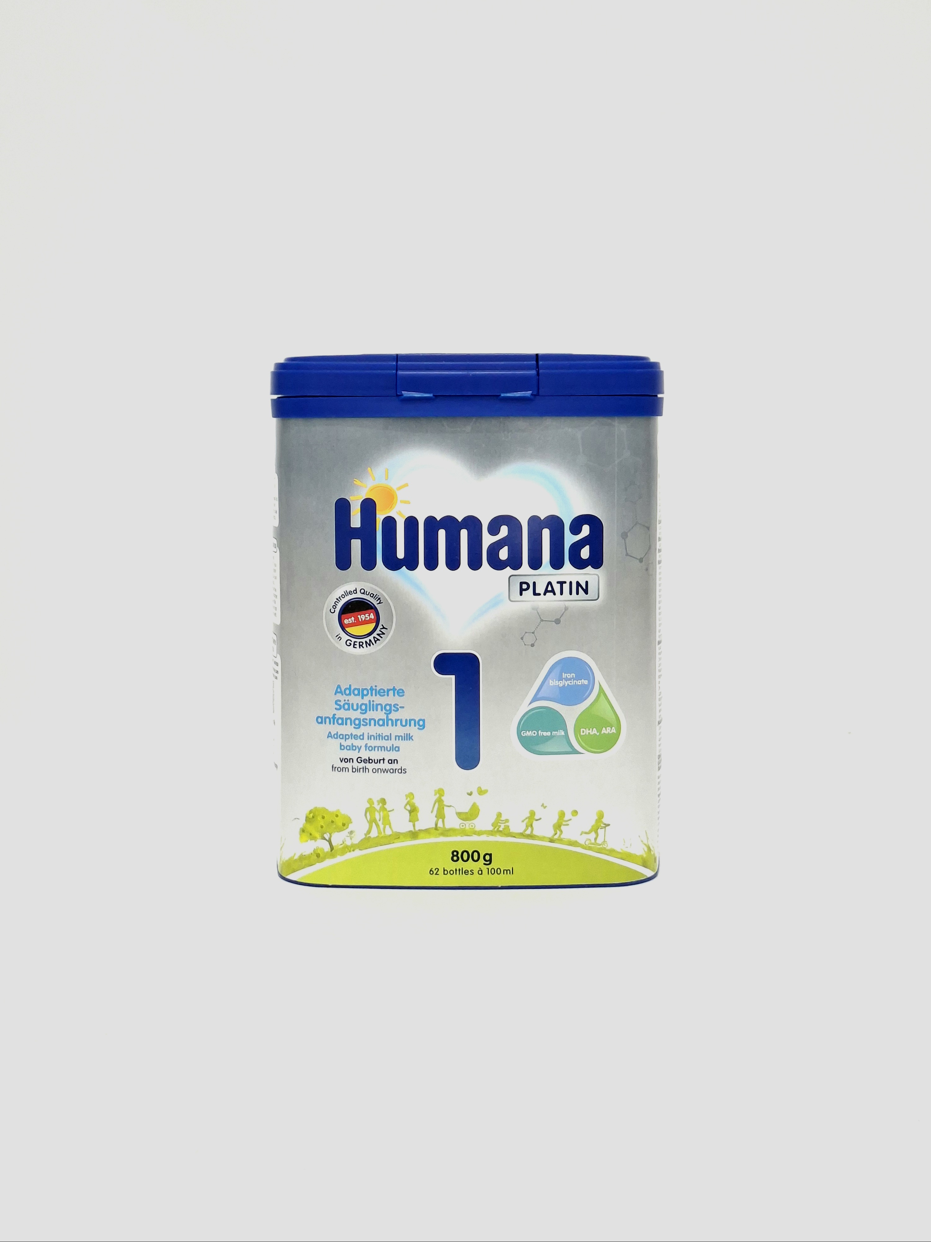 Humana 1 Platin milk formula from 0 months 800g 70837 Khumana