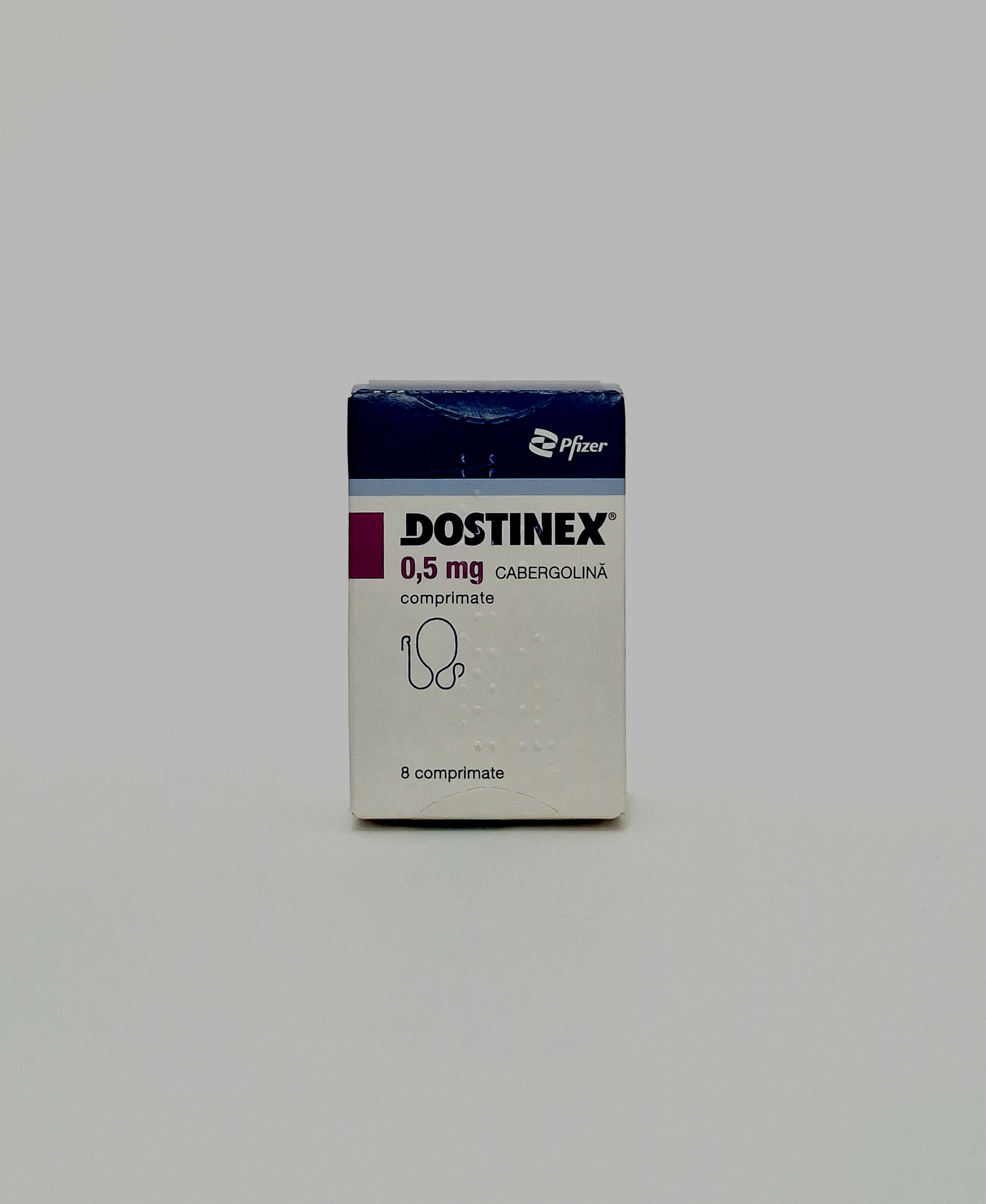 Dostinex tablets 0.5mg x 8 Pfayzer USA