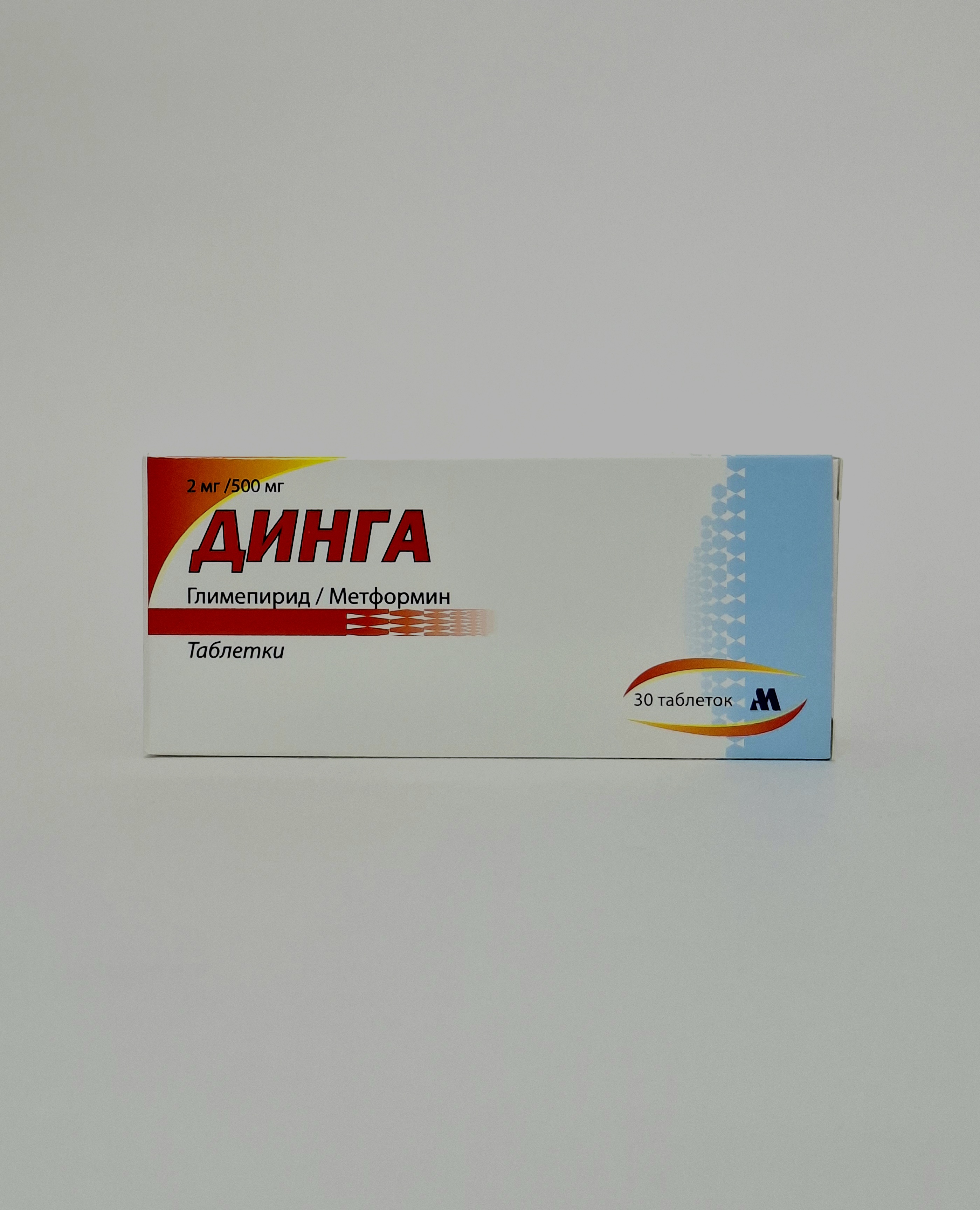 Dinga tablets 2mg/500mg x 30 Arpimed Armeniya