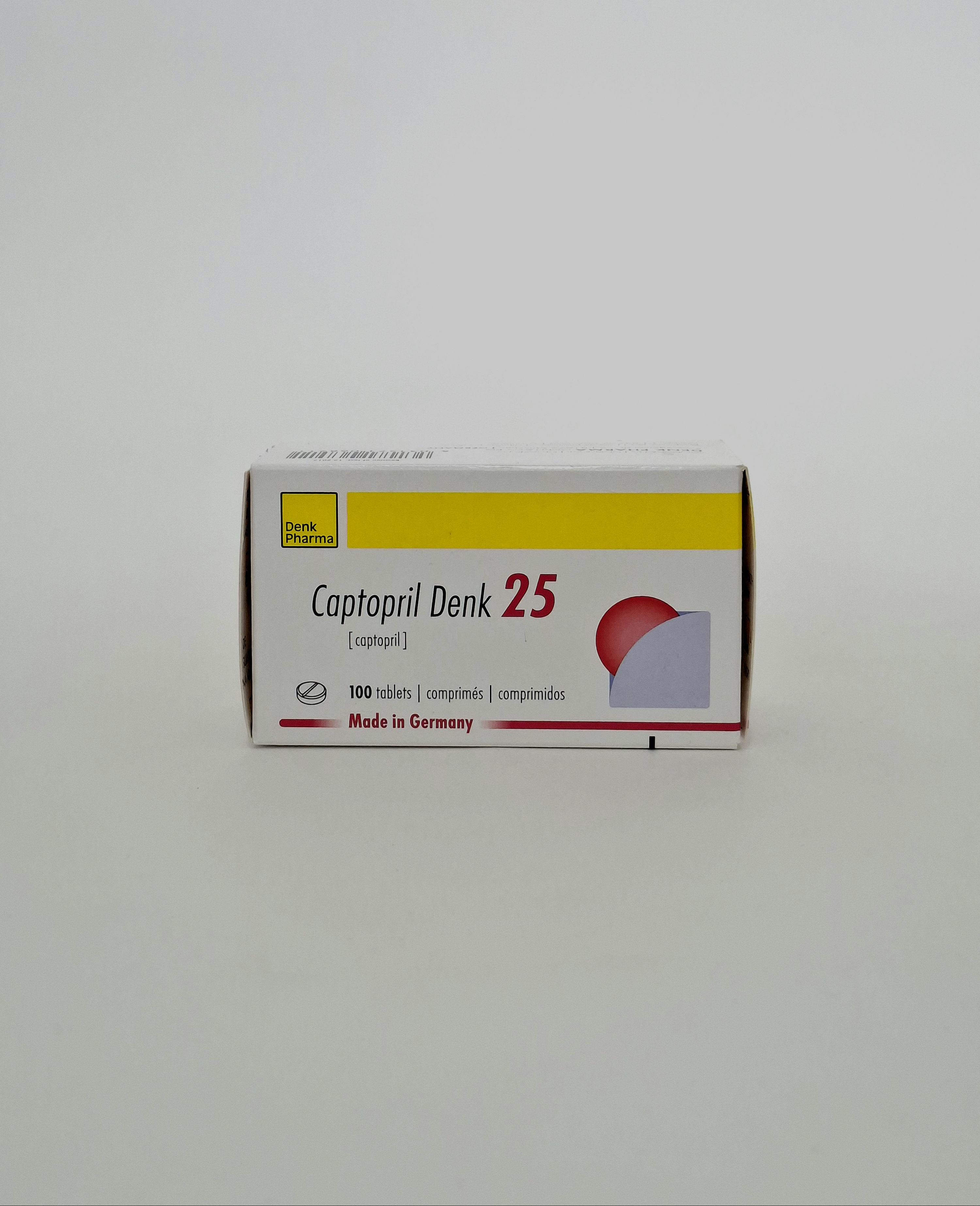 Captopril Denk tablets 25mg x 100 Denk Pharma