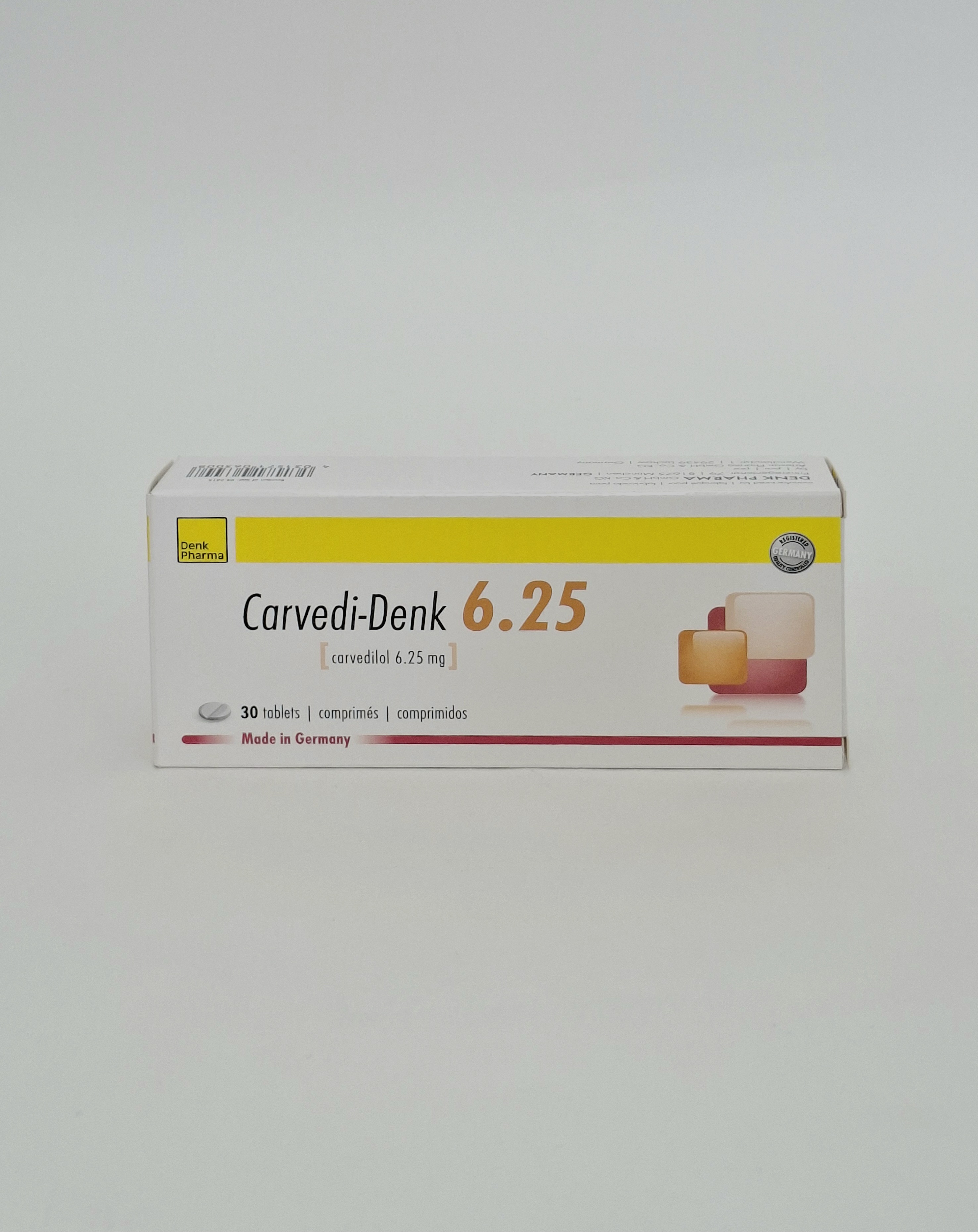 Carvedi-Denk tablets 6.25mg x 30 Denk Pharma