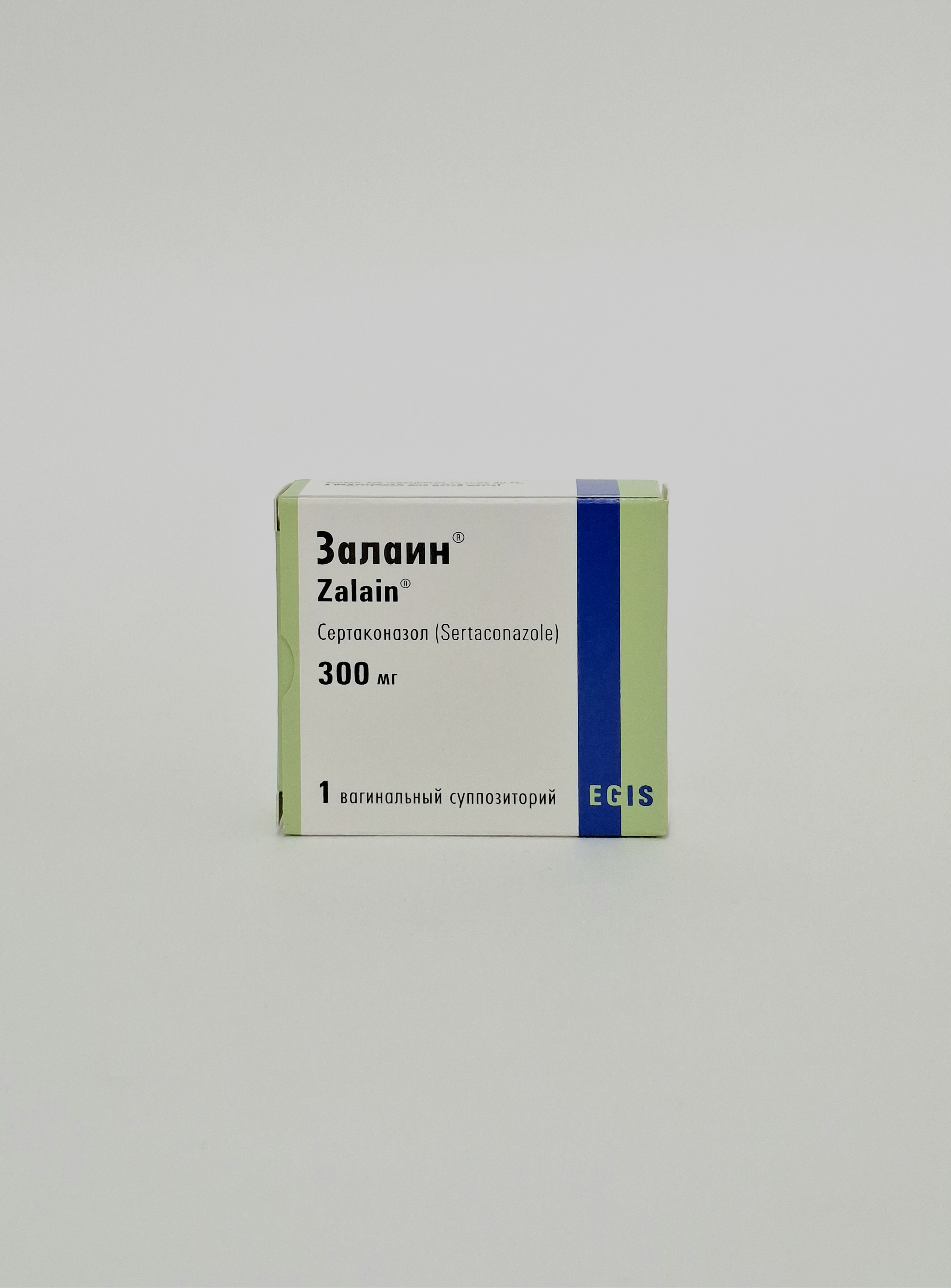 Zalain 300mg vaginal suppositories x 1 Egis. Vengriya