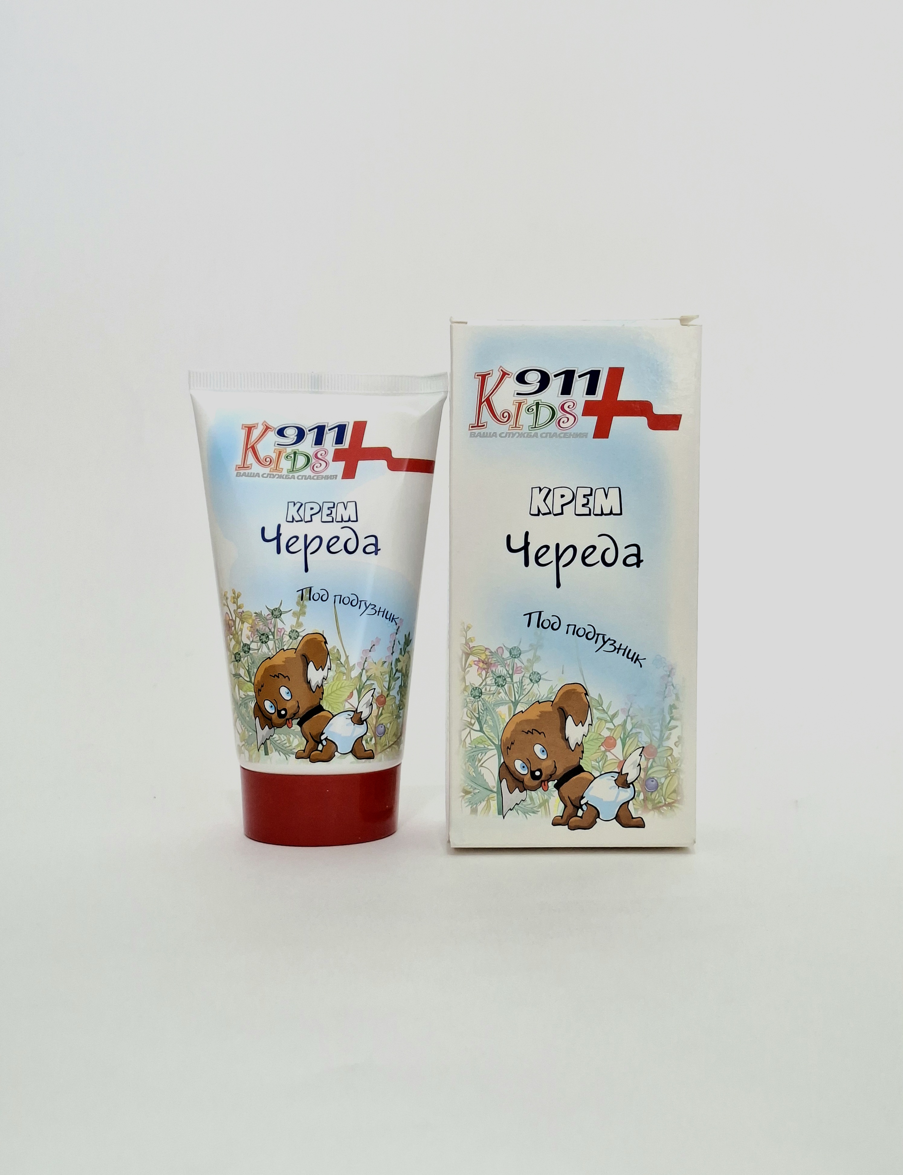 911 Chereda cream pod diaper against oprelostey 150ml Tvins Tek Russia