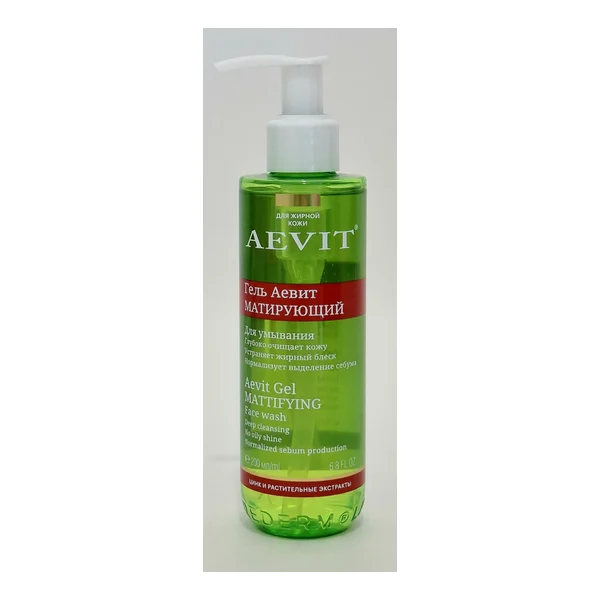 Libriderm gel Aevit matiruyushchiy for umyvaniya 200ml 45417 Diana+ OOO