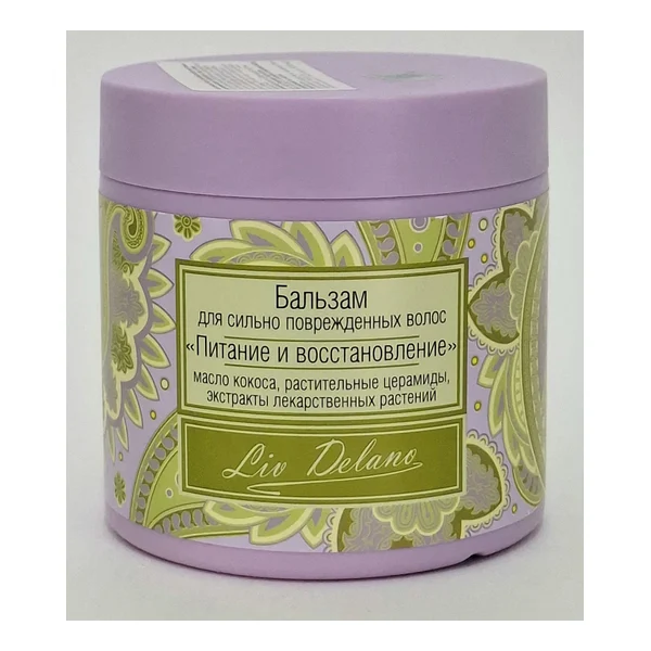 LIV-balm "nutrition and VOSSTANOVLENIE" ''ORIENTAL TOUCH''350g for silno povrezhdennykh hair Liv Delano-Belarus