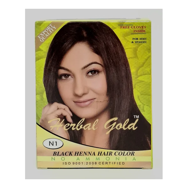 Khna Gerbal gold x 1 (black) 10g x 6 Dzhoy