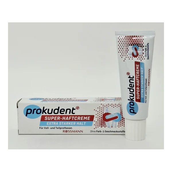 Fiksiruyushchiy cream for protezov Prokudent super 40g Germany