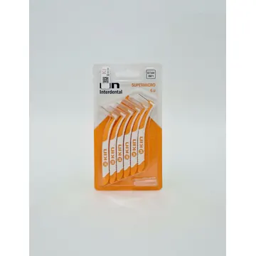 Kin Interdental Supermikro mezhzub. brush 0.7mm x 6 4046 Kin, Spain