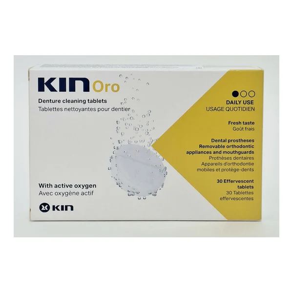 Kin Oro effervescent. tablets for ochishch. zubnykh protezov x 30 15487 Kin, Spain