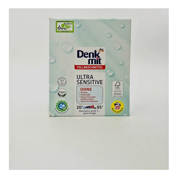 Stiralnyy powder Denk mit Ultra Sensitive 1.35kg Germany.