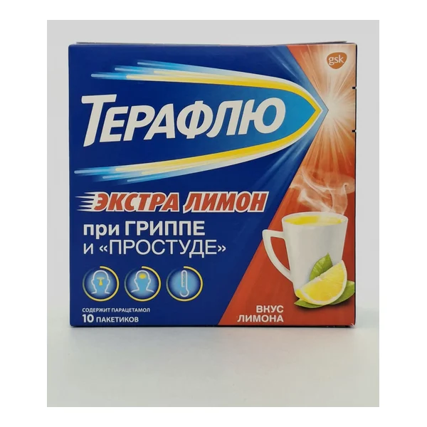 Teraflyu extra lemon x 10 Novartis Konsyumer