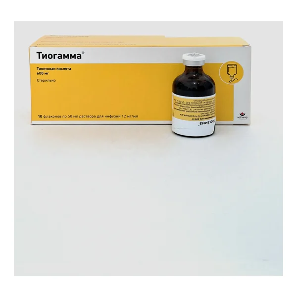 Тиогамма р-р 12мг/мл - 50мл N1 Woerwag