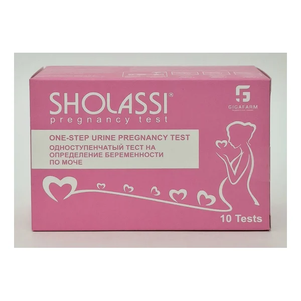Test for beremennost Sholassi x 10 Giga farm OOO