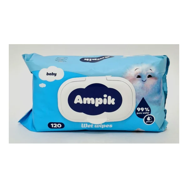Ампик салфетки влаж. Детские 99% pure water х 120 Кейр Груп, Армения