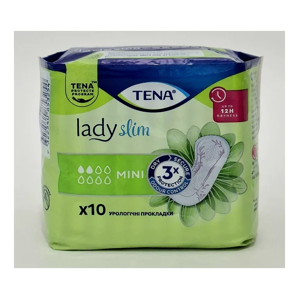 Urological pads Tena Lady Slim Mini x 10 code 757147 Libero