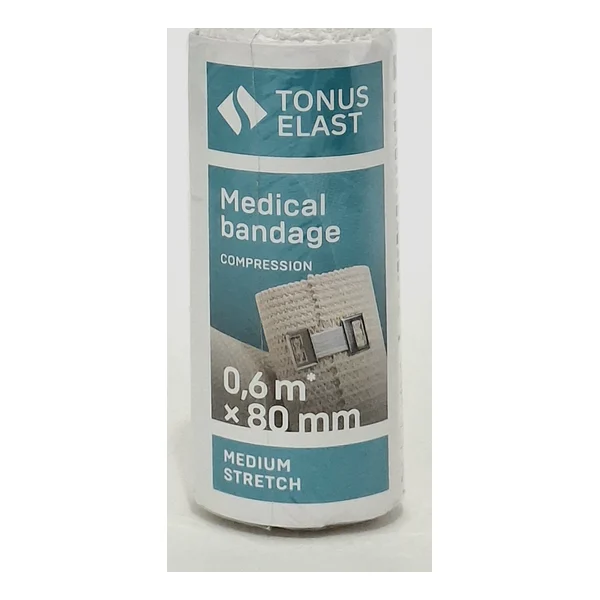 Bandage medical electronic (with. r.) 80mm x 0.6m Tonus Elast