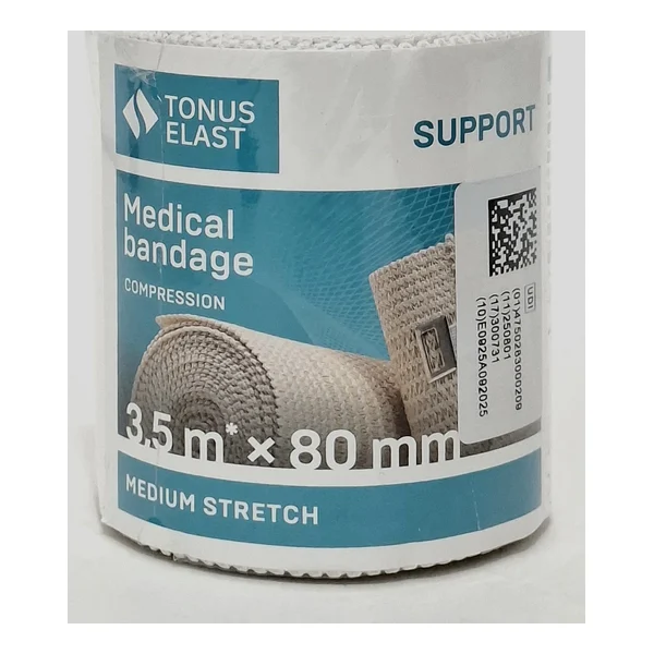 Bandage medical electronic (with. r.) 80mm x 3.5m Tonus Elast