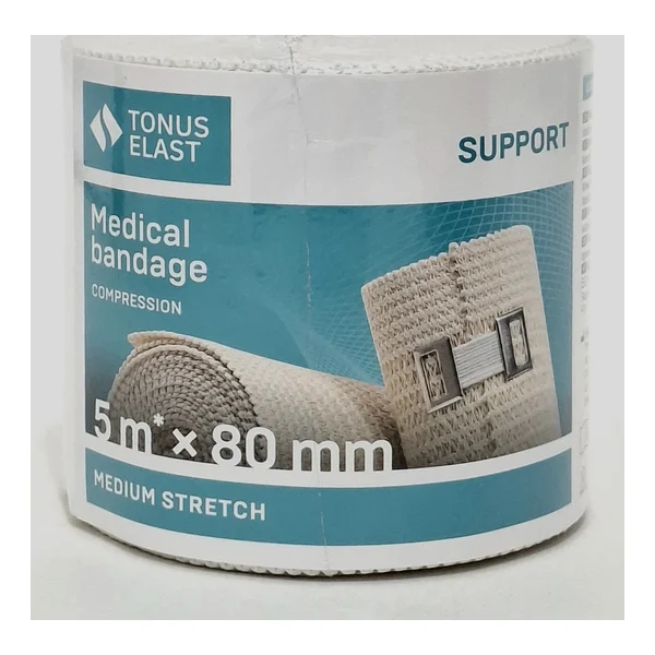 Bandage medical electronic (with. r.) 80mm x 5.0m Tonus Elast