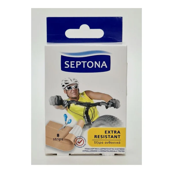 Adhesive plaster extra rezistentnyy x 8 telesnyy, code 3086 Septona