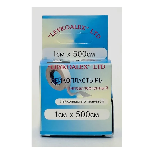 Adhesive plaster 1cm x 500cm Leyko