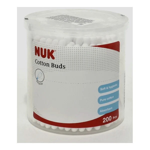 cotton buds " " x 200 in tverd. pack. code 40251803 Nuk