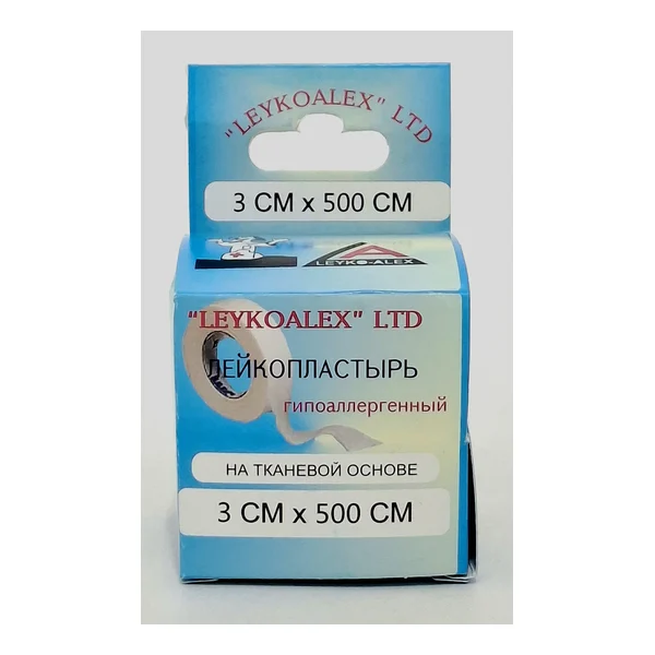 Adhesive plaster 3cm x 500cm Leyko Armeniya