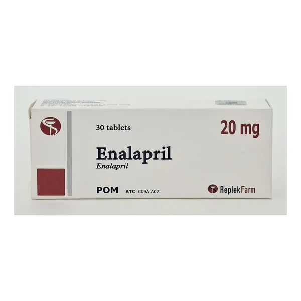 Enalapril tablets 20mg x 30 ReplekFarm