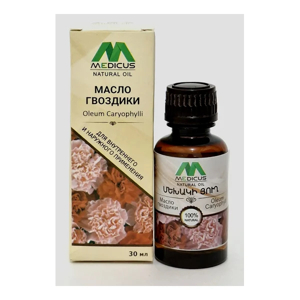 Մեխակի յուղ սրվ. 30մլ Մեդիկուս