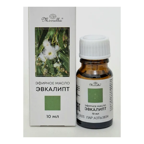 Oil Evkalipta essential 10ml Mirrolla. Russia