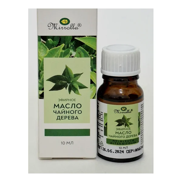 Tea tree oil essential 10ml Mirrolla. Russia