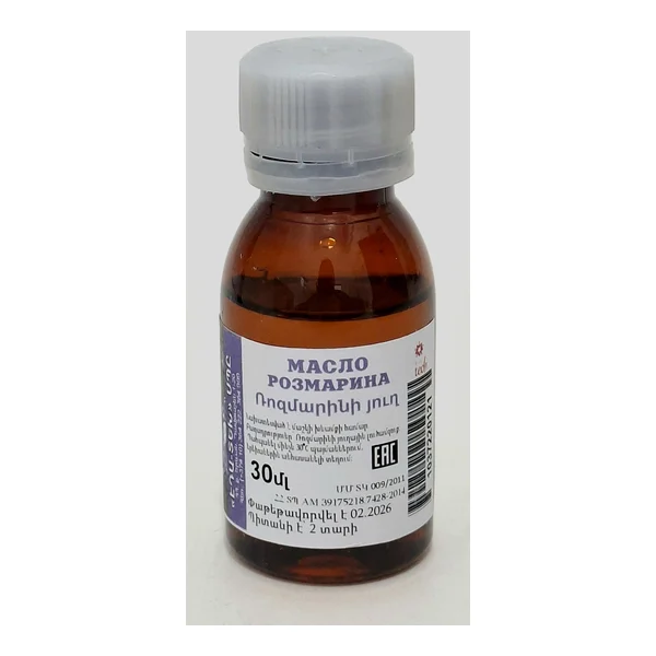 Oil rozmarina 30ml EDA-TEKh Armeniya