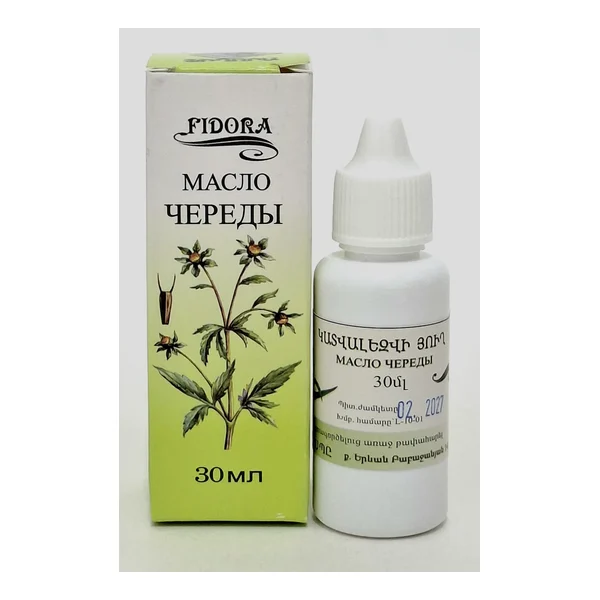Չերեդայի յուղ 30մլ Ֆիդորա