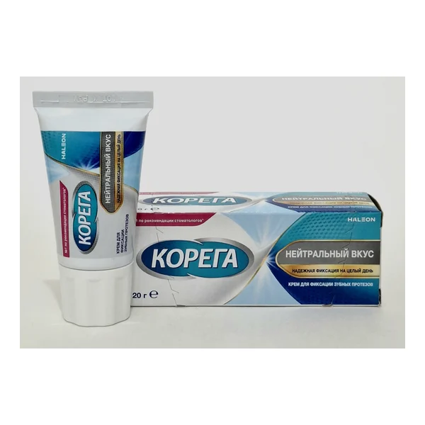Korega Kley for fiks. zubnykh protezov neytr. flavor 20g Glakso-Velkom