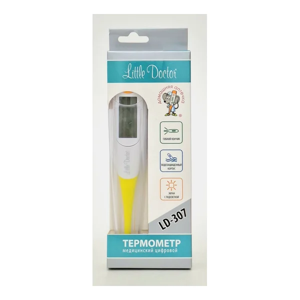 Thermometer Litl Doctor LD-307 digital ekran with podsvetkoy Little Doctor International (S) Pte. Ltd., China