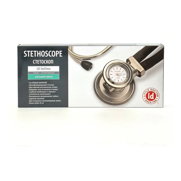 Stethoscope Litl Doctor LD Ste Time khromirovannyy Little Doctor International (S) Pte. Ltd., China