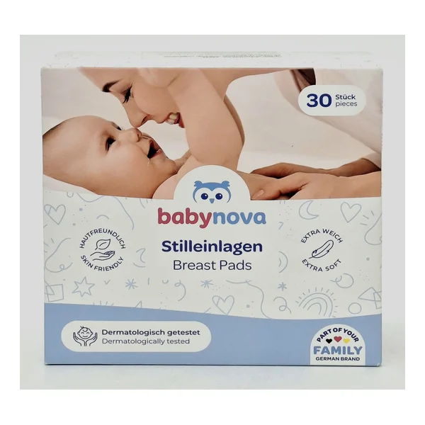 ПРОКЛАДКИ В БЮСТГАЛЬТЕР, ВПИТЫВАЮЩАЯ МОЛОКО(34042) №30 Baby Nova-Германия