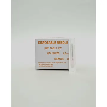 Needles 18G Oranzh USA