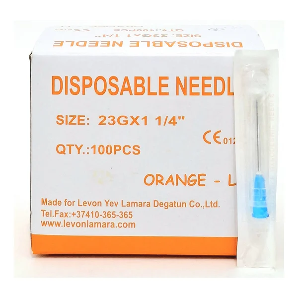 Needles 23G Oranzh USA