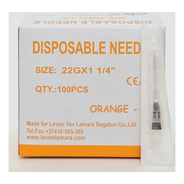Needles 22G* Oranzh USA