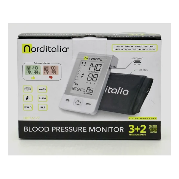 Blood pressure monitor avtomat Sertsa Smart Mouny (DBP-6175) with adapterom and kabelem TypeC/3354 Joytech. China