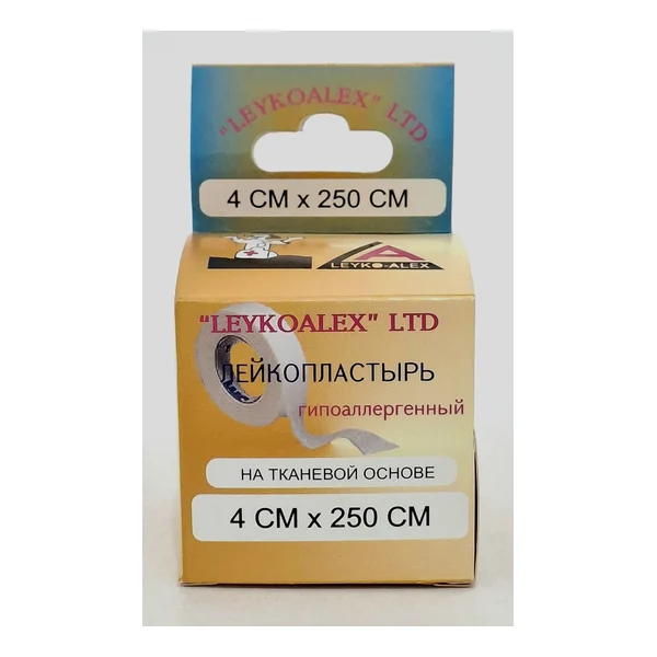 Adhesive plaster 4cm x 250cm Leyko