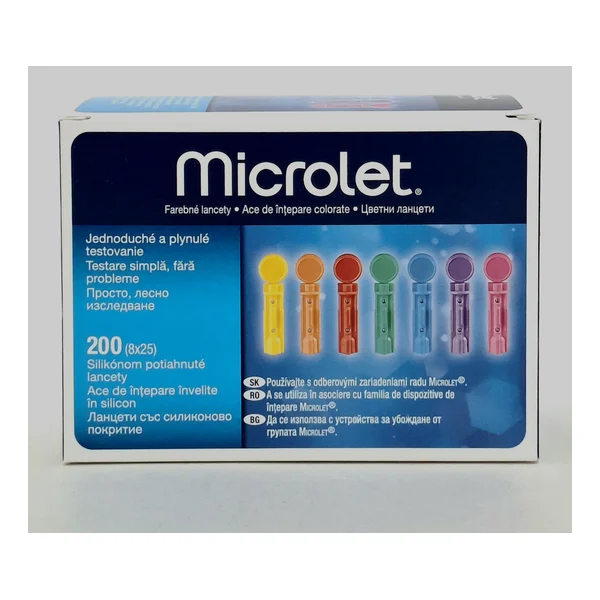 Needles for glucometer Kontur Mikrolet x 200 Bayer AG Germany