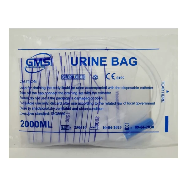 Urine bag oranzh 2000ml LL Oranzh USA